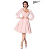 Retro jurk met lange mouwen Retro jurk met lange mouwen