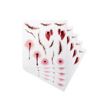 Tattoo sheet littekens in een verpakking van 5