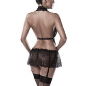 Set van kant van Grey Velvet