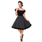 strapless swing jurk