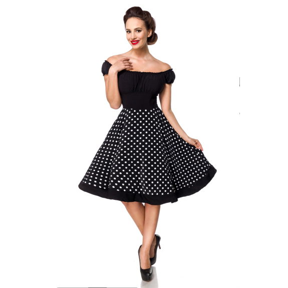 strapless swing jurk