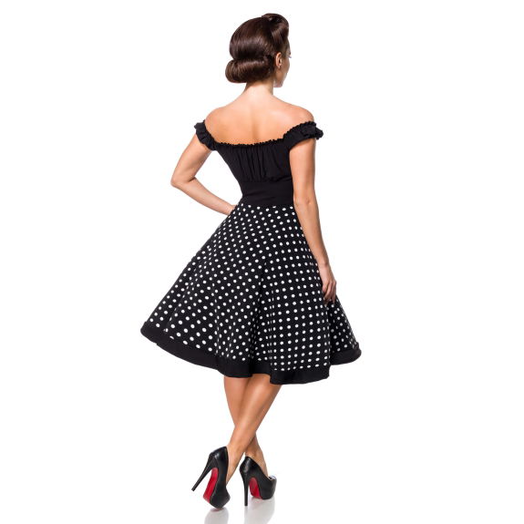 strapless swing jurk
