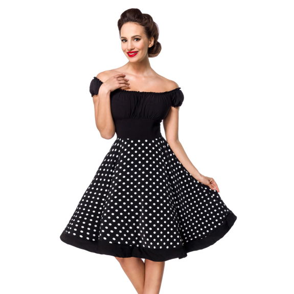 strapless swing jurk