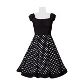 strapless swing jurk