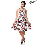 jurk stip cherry