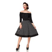 strapless swing jurk