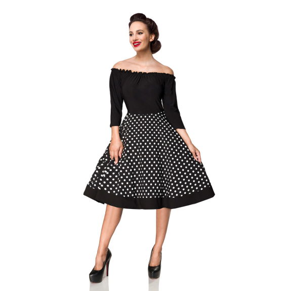 strapless swing jurk