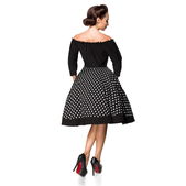 strapless swing jurk