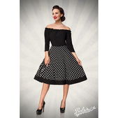 strapless swing jurk