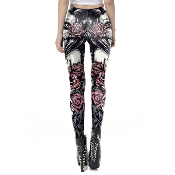 Legging van Día de Muertos