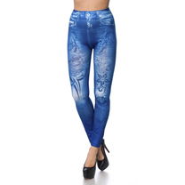 Legging in jeanslook