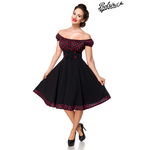 strapless swing jurk