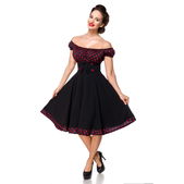 strapless swing jurk