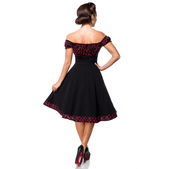 strapless swing jurk