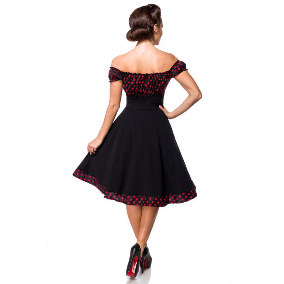 strapless swing jurk