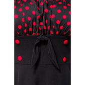 strapless swing jurk