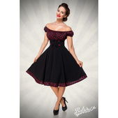 strapless swing jurk