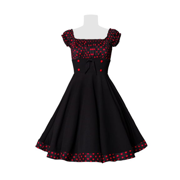 strapless swing jurk