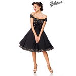 strapless swing jurk
