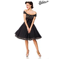 strapless swing jurk
