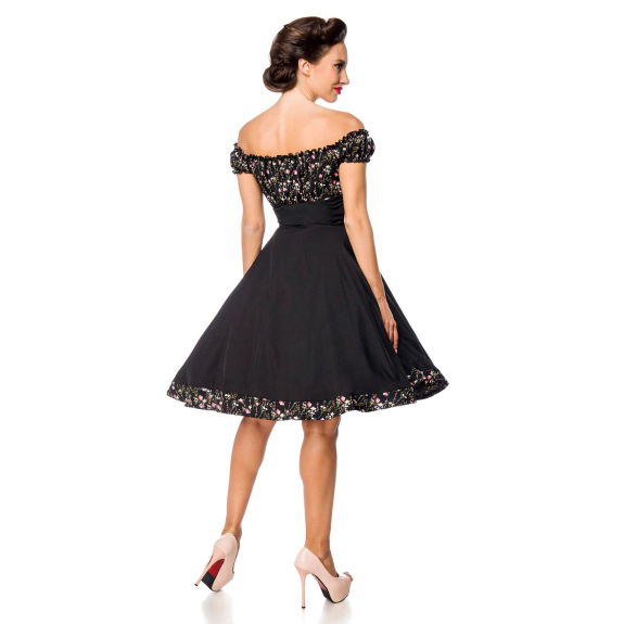 strapless swing jurk