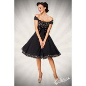 strapless swing jurk