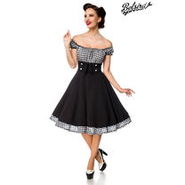 strapless swing jurk