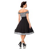 strapless swing jurk