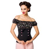 strapless topje
