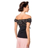 strapless topje