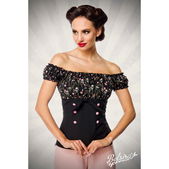 strapless topje