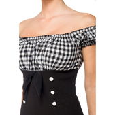 strapless topje