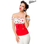 strapless topje cherry