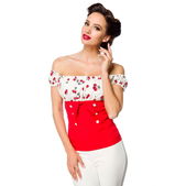 strapless topje