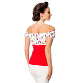 strapless topje