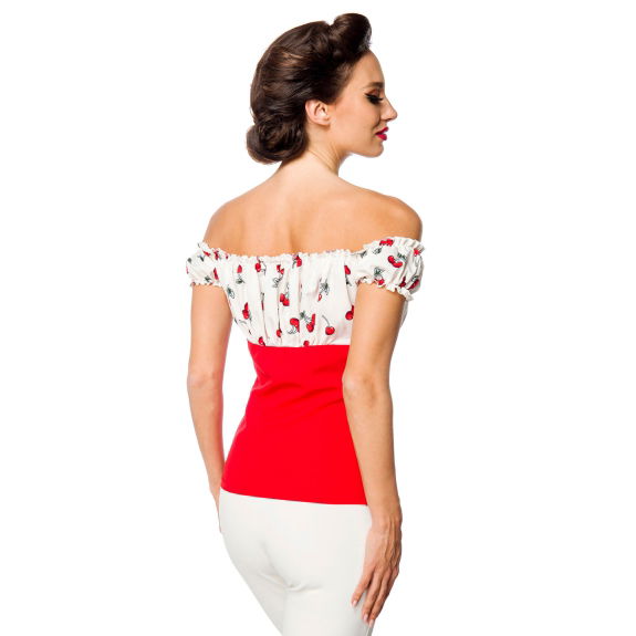 strapless topje