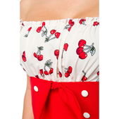 strapless topje