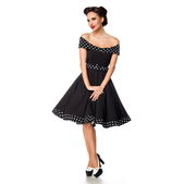 strapless swing jurk met riem