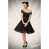 strapless swing jurk met riem