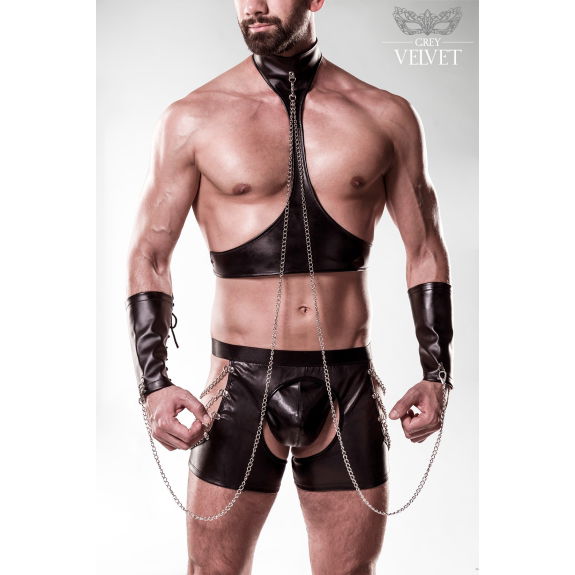 Erotische set van Grey Velvet MEN