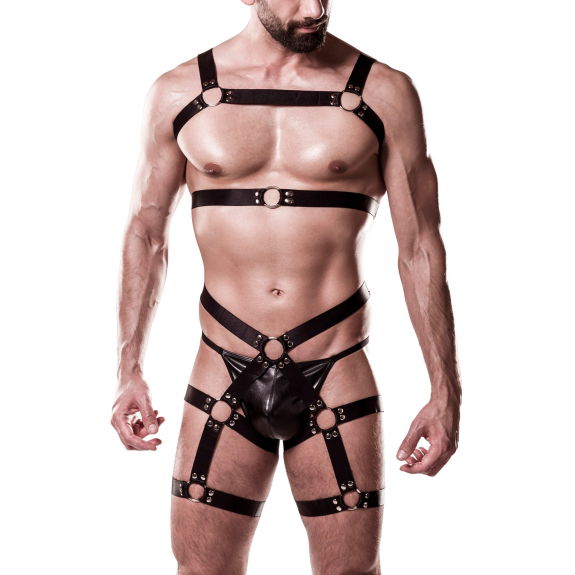 Harnas set van Grey Velvet MEN