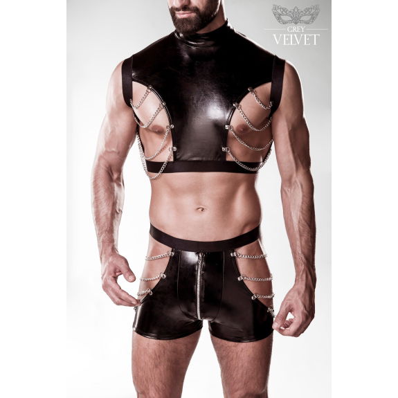 Lederlook oufit van Grey Velvet MEN