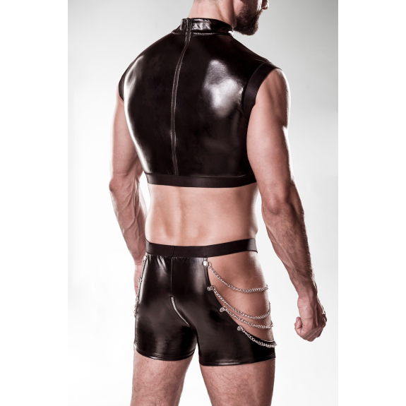 Lederlook oufit van Grey Velvet MEN