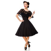 Retro jurk met cape