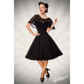 Retro jurk met cape