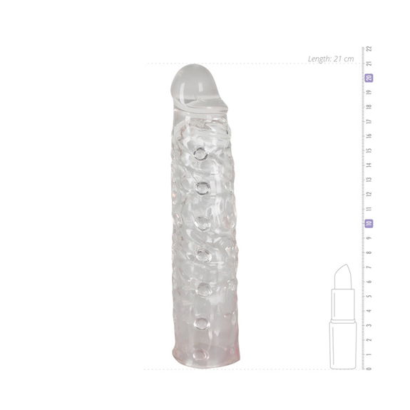 You2Toys Verlengende Penis Sleeve - Transparant