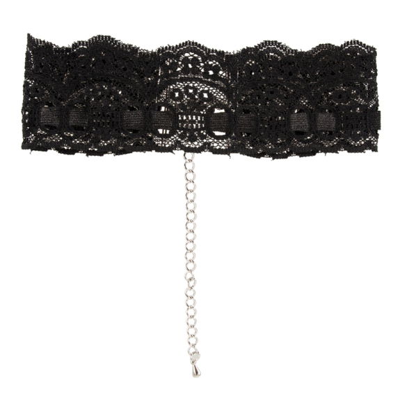 Cottelli Collection Kanten halsband - Zwart