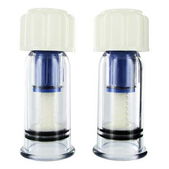 Size Matters Twist & Suck - 2-delige Tepelzuiger Set