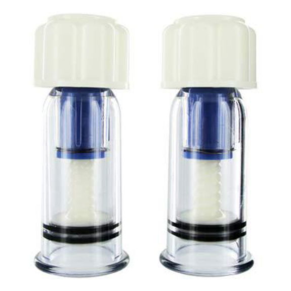 Size Matters Twist & Suck - 2-delige Tepelzuiger Set