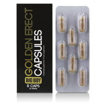 Big Boy Golden Erectie Pillen - 8 stuks